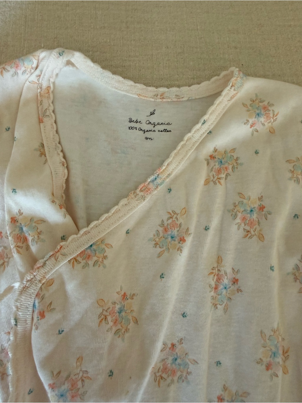 Bebe Organic Floral Sleeper 9m — image 2 of 3